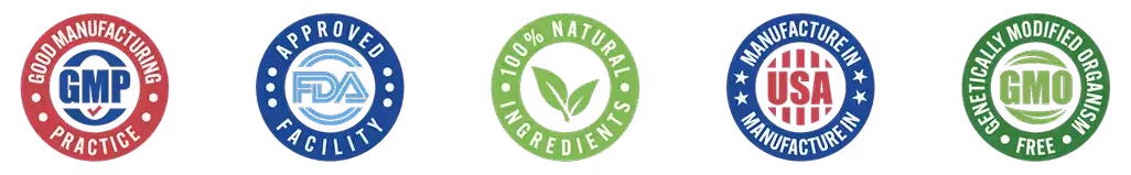 Glucotrust Bites Quality & Safety Certified Badge